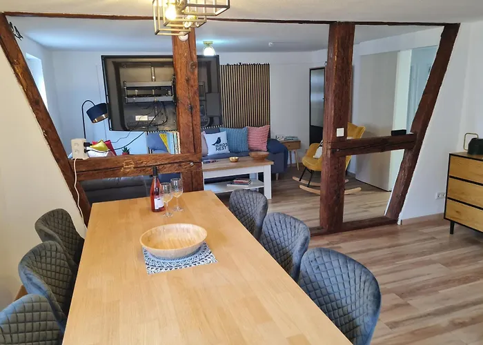 Bird's Nest In Der Altstadt, Offenes Fachwerk